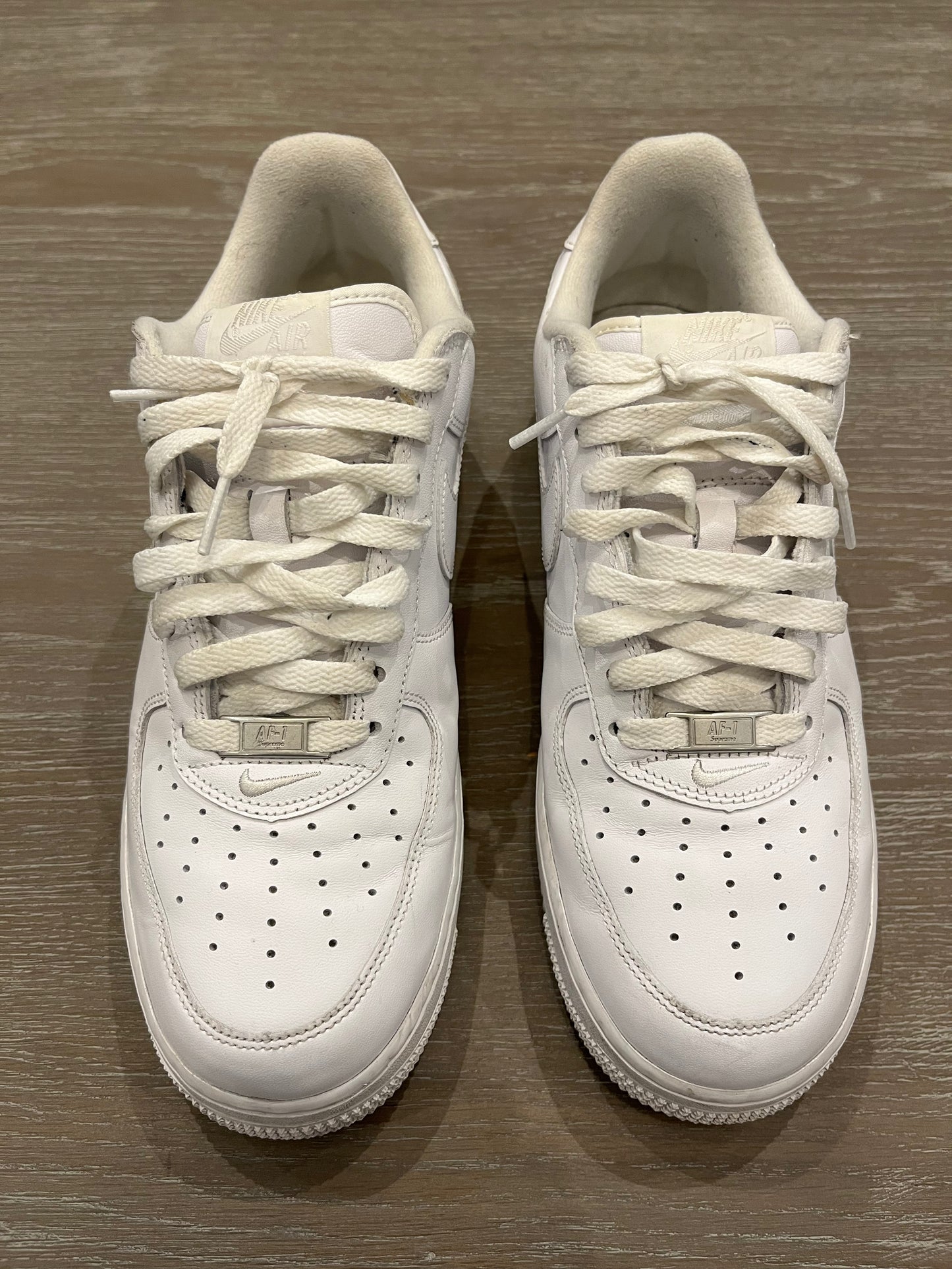 Supreme Air Force 1s White