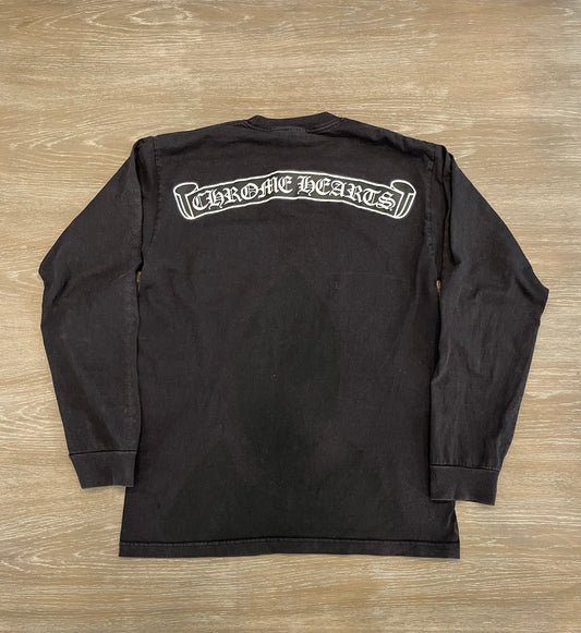 Chrome Hearts Fleur Scroll Logo Long sleeve