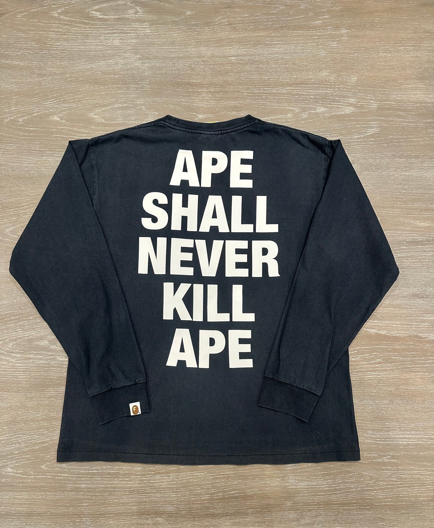 BAPE “APE SHALL NEVER KILL APE”