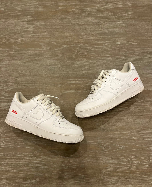 Supreme Air Force 1s White