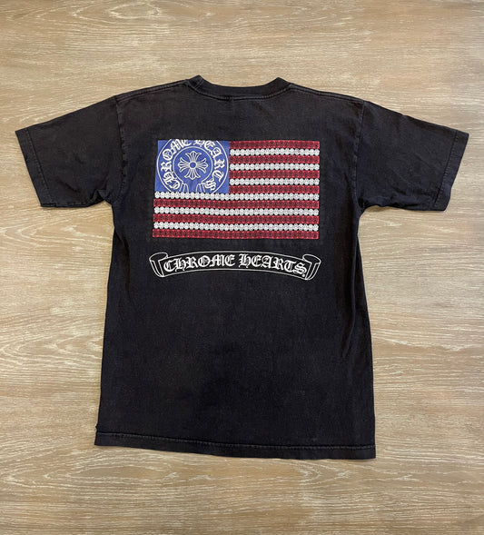 Chrome Hearts USA flag tee